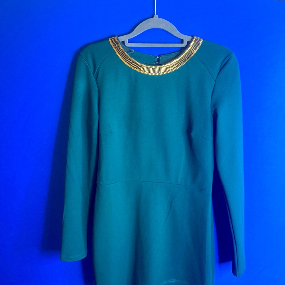 Green Formal Dress with Stunning Back Detail